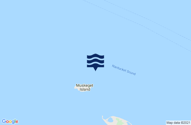 Muskeget I. channel 1 mile northeast of, United States潮水