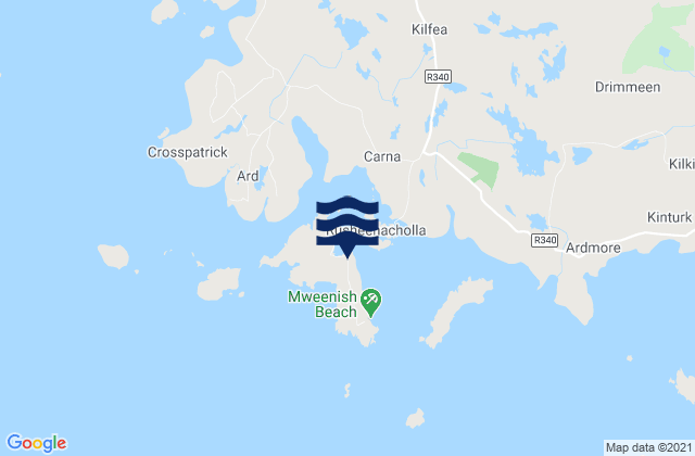 Mweenish Island, Ireland潮水