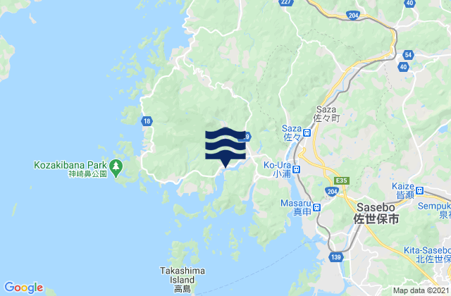 Nagasaki Prefecture, Japan潮水