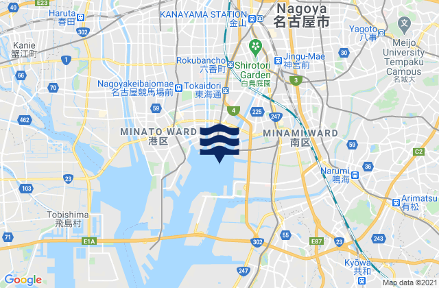Nagoya Ko Iseno Umi, Japan潮水