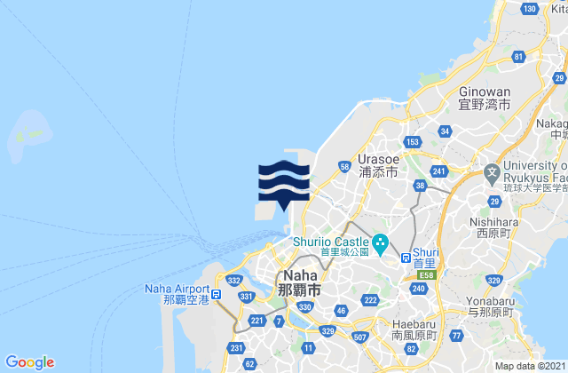 Naha Shinkō, Japan潮水