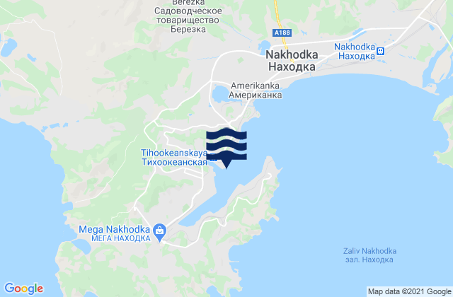 Nakhodka, Russia潮水