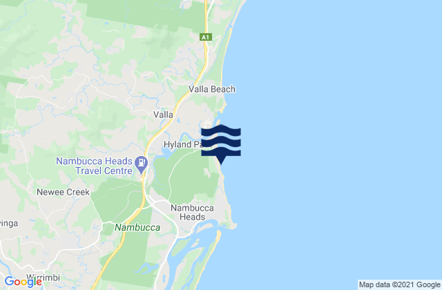 Nambucca, Australia潮水