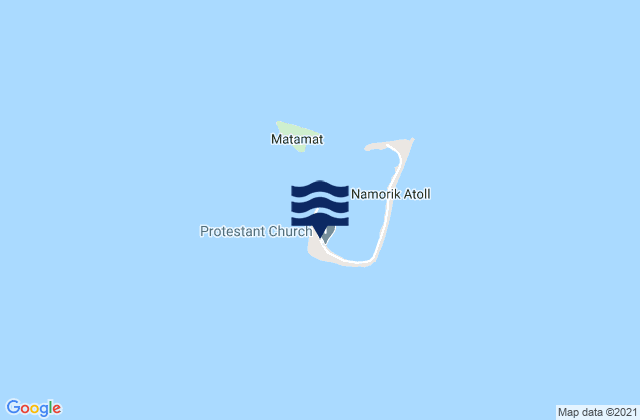 Namdrik, Marshall Islands潮水