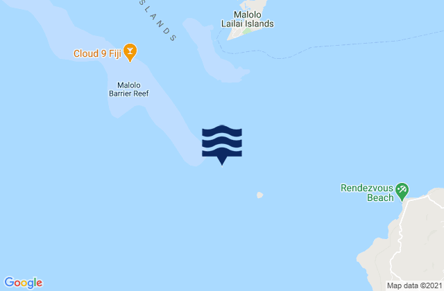 Namotu Island, Fiji潮水