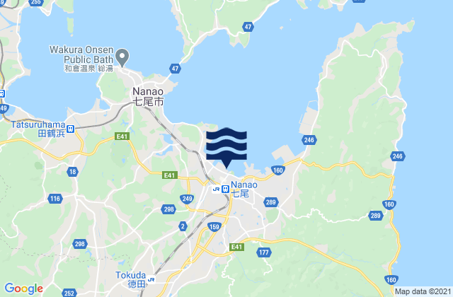 Nanao, Japan潮水