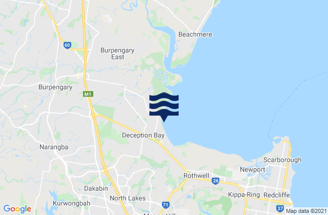 Narangba, Australia潮水