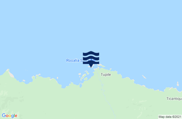 Narganá, Panama潮水