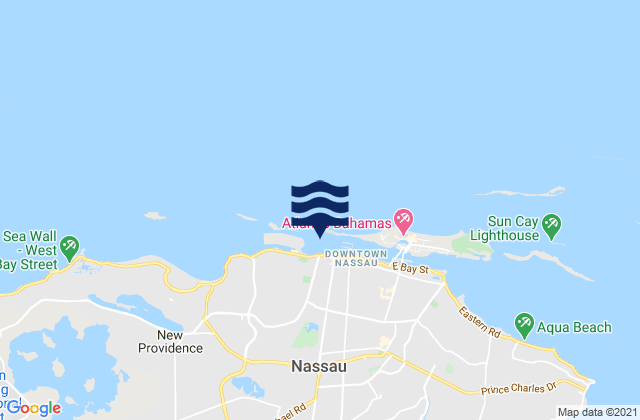Nassau (New Providence Island), United States潮水
