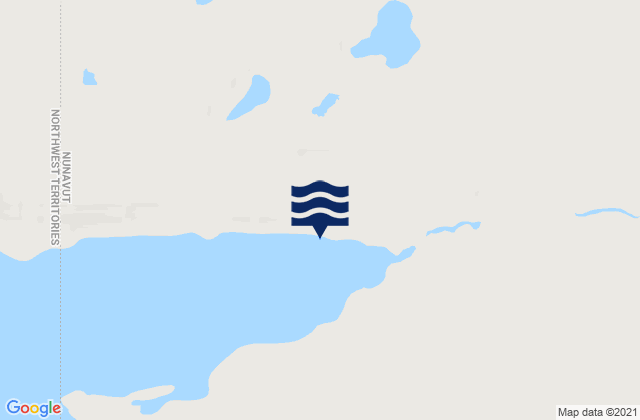 Natkusiak Peninsula, United States潮水