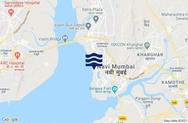 Navi Mumbai, India潮水