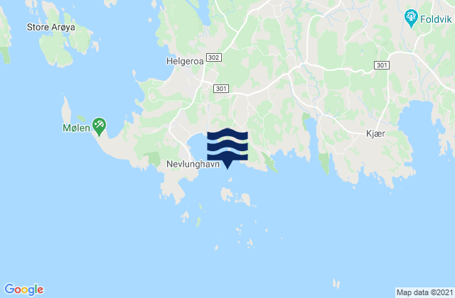 Nevlunghavn, Norway潮水