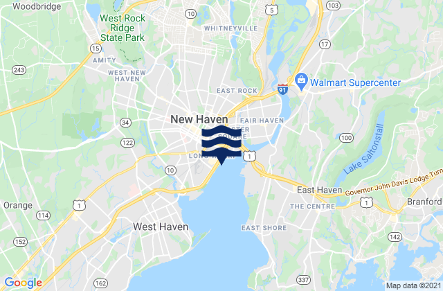 New Haven (city dock), United States潮水