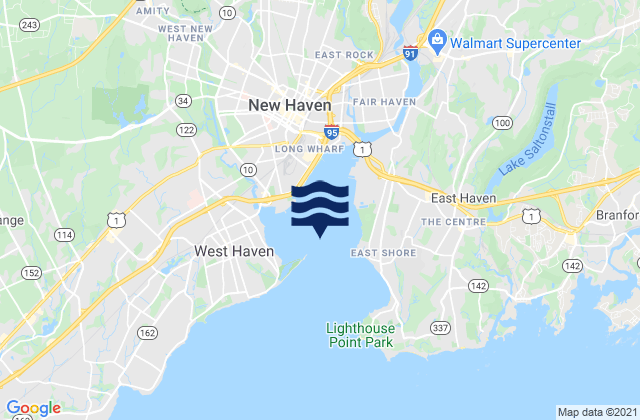 New Haven Harbor, United States潮水