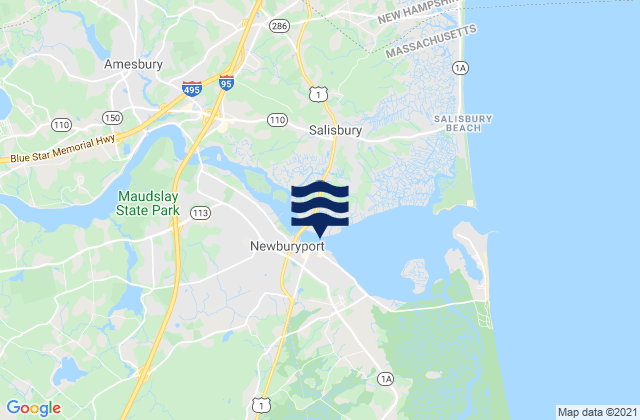 Newburyport Merrimack River, United States潮水