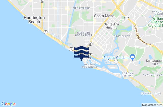 Newport Beach, United States潮水