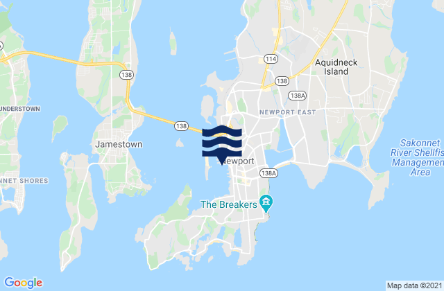 Newport, United States潮水