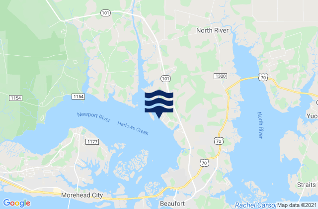 Newport River (yacht Club), United States潮水