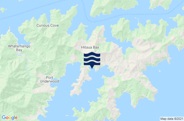 Ngakuta Bay, New Zealand潮水