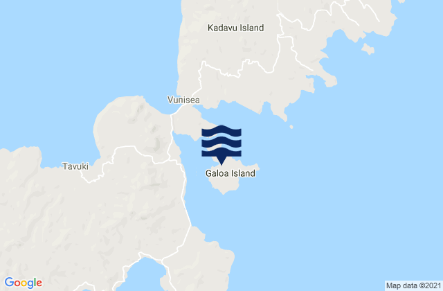 Ngaloa Inlet, Fiji潮水