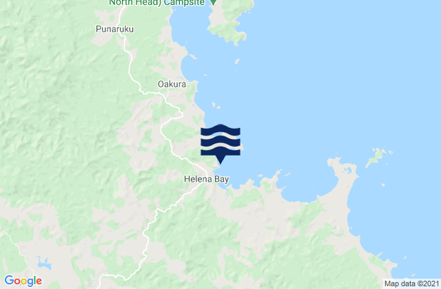 Ngawai Bay, New Zealand潮水