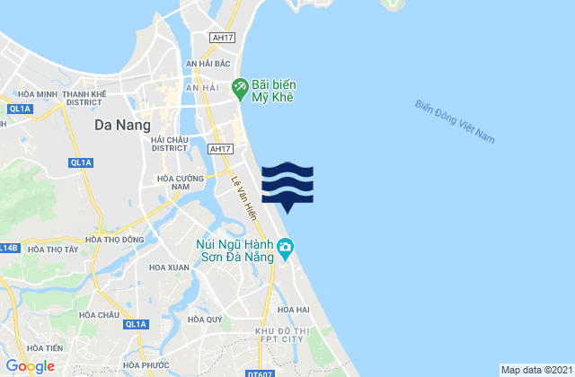 Ngũ Hành Sơn, Vietnam潮水