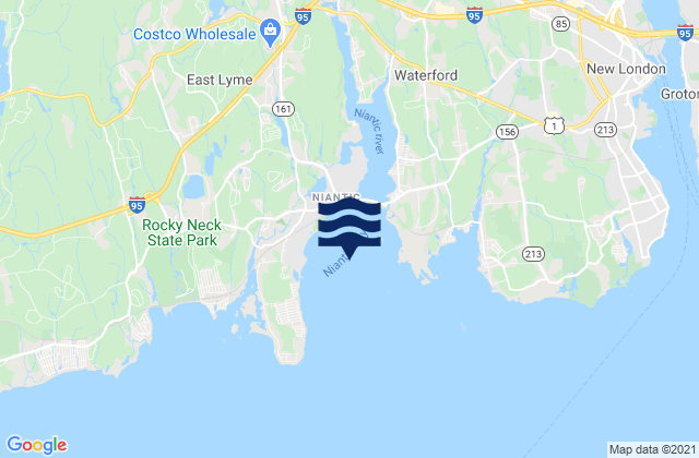 Niantic Bay, United States潮水