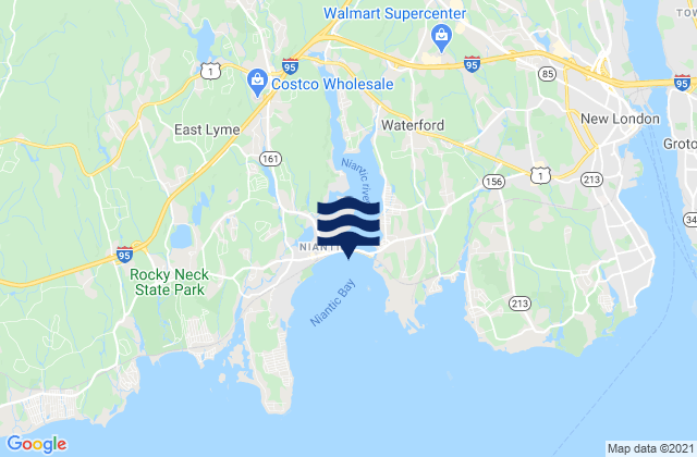 Niantic Niantic River, United States潮水