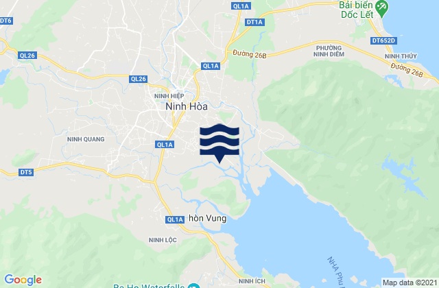 Ninh Hòa, Vietnam潮水