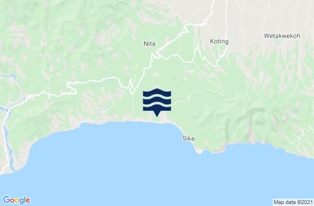 Nita, Indonesia潮水