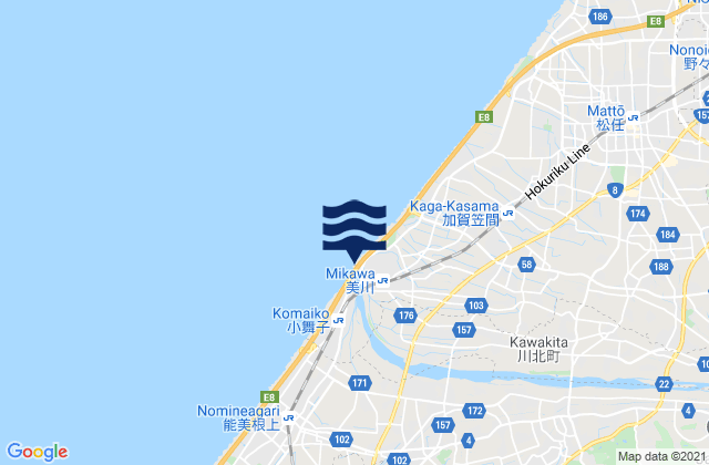 Nomi Shi, Japan潮水