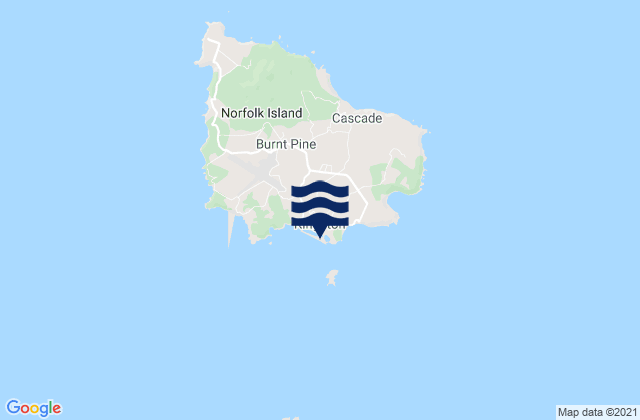 Norfolk Island潮水