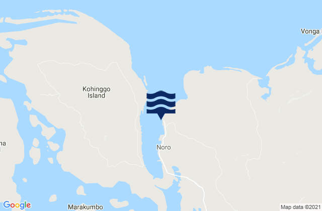 Noro, Solomon Islands潮水