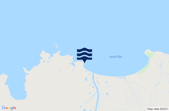 North Bay Stuart Island, United States潮水