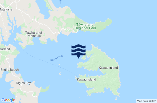 North Cove, New Zealand潮水