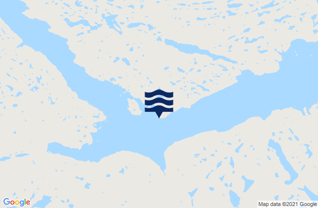 Norton Island, Canada潮水