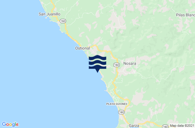 Nosara, Costa Rica潮水