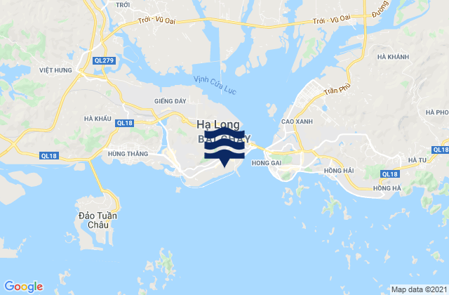 Novotel Ha Long Bay, Vietnam潮水