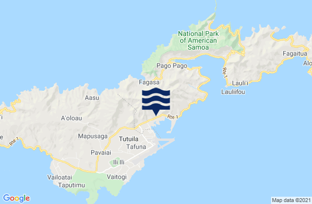 Nu'uuli, American Samoa潮水