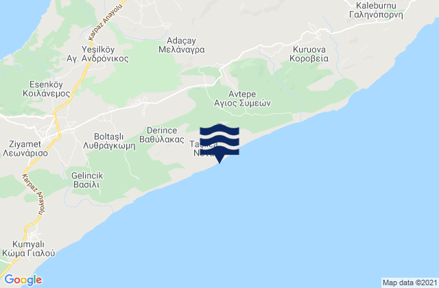 Néta, Cyprus潮水