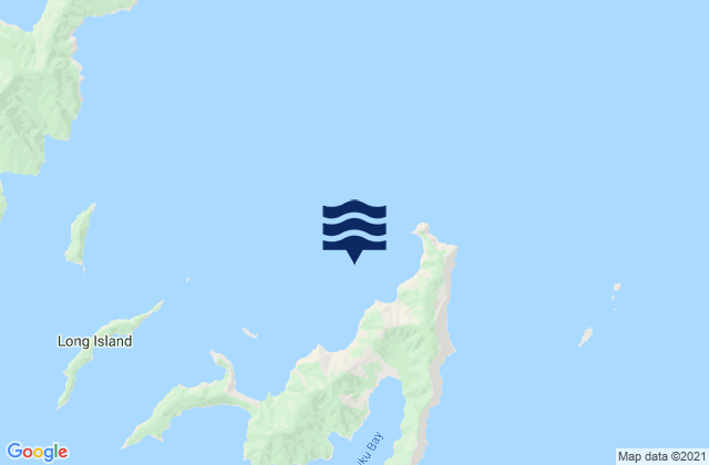 Oamaru Bay, New Zealand潮水
