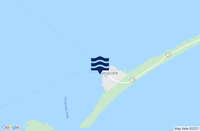 Ocracoke (Ocracoke Island), United States潮水