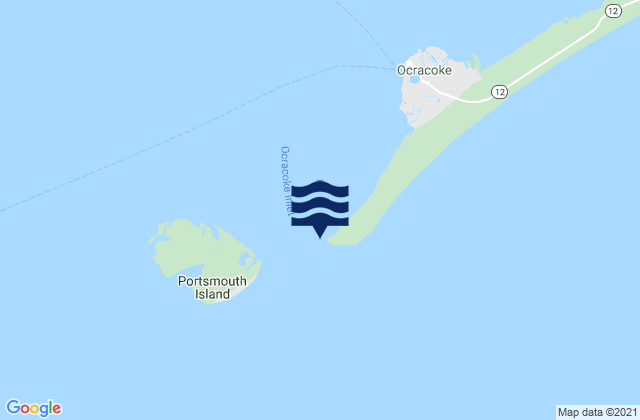 Ocracoke Inlet, United States潮水