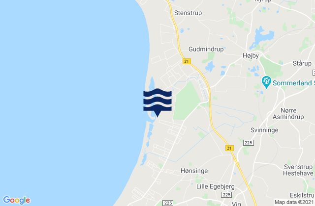 Odsherred Kommune, Denmark潮水