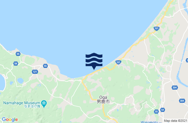Oga-shi, Japan潮水