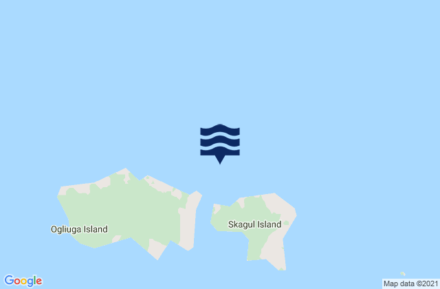 Ogliuga Island pass East of Delarof Is, United States潮水
