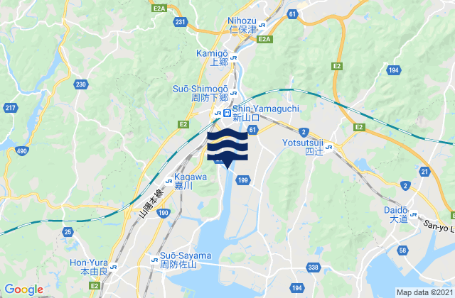 Ogōri-shimogō, Japan潮水