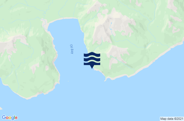 Oil Bay (Kamishak Bay), United States潮水