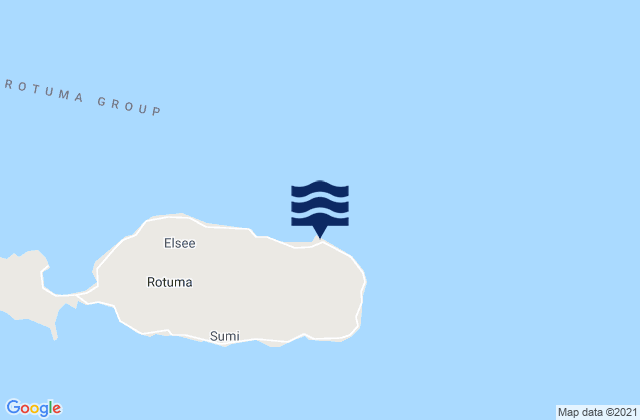 Oinafa, Fiji潮水