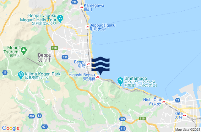 Oita Prefecture, Japan潮水